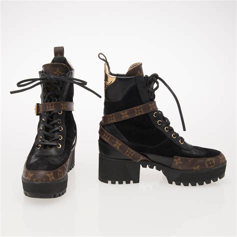 black leather louis vuitton replica|louis vuitton boots dupe.